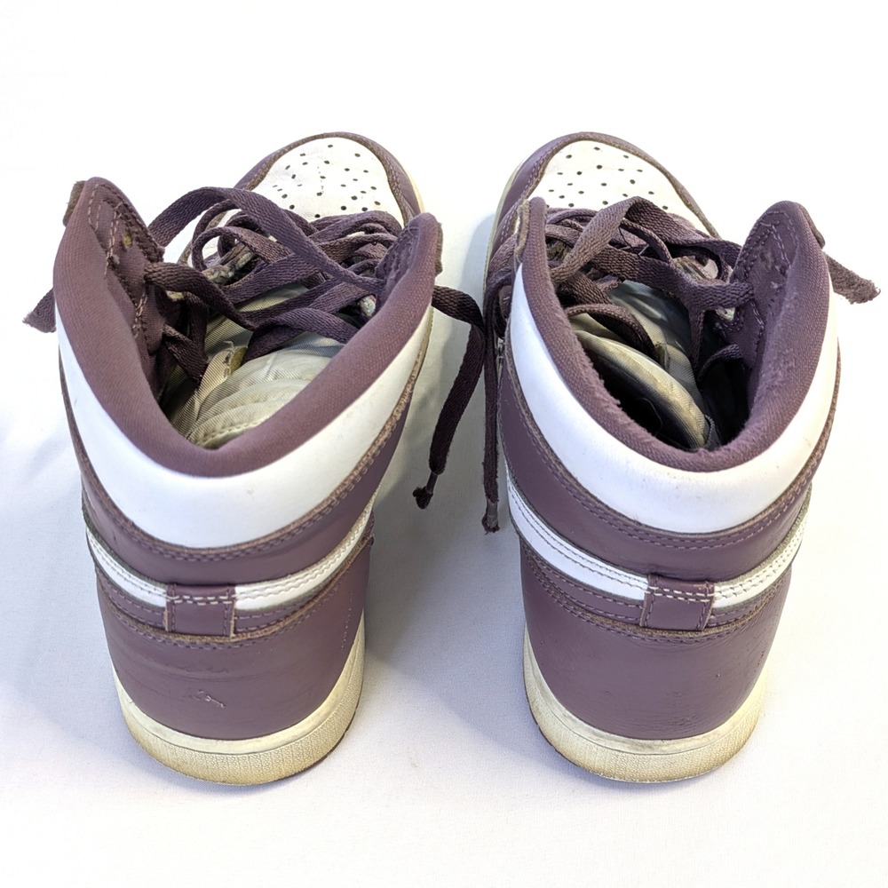 Nike Air Jordan 1 Retro High OG Mauve White Purple DZ5485-105 Mens 9 Sneakers - Picture 5 of 7